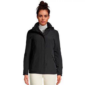 Women's Hooded Squall Winter Jacket - Black XS